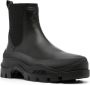 Moncler chunky-sole leather ankle boots Black - Thumbnail 2