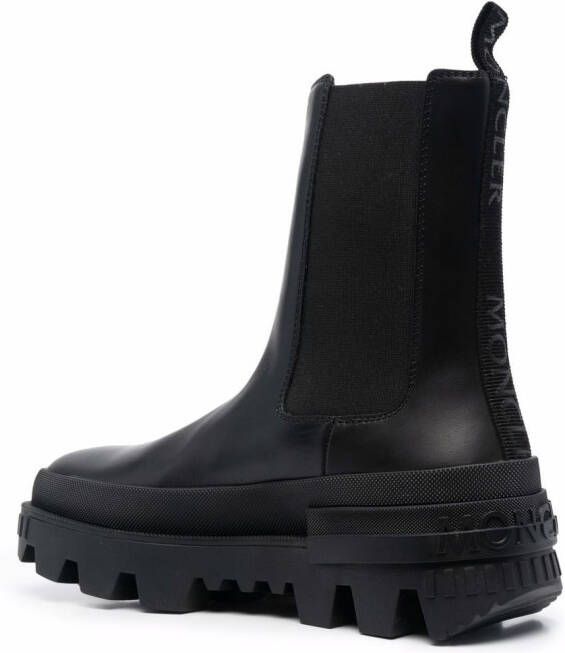 Moncler Coralyne Chelsea boots Black