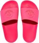 Moncler Enfant Basile logo-embossed slides Pink - Thumbnail 3