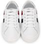 Moncler Enfant double stripe lace-up sneakers White - Thumbnail 3