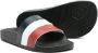 Moncler Enfant logo-embossed open-toe sandals Black - Thumbnail 2