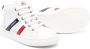Moncler Enfant logo-patch lace-up sneakers White - Thumbnail 2