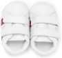 Moncler Enfant logo stripe pre-walkers White - Thumbnail 3