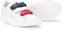 Moncler Enfant touch-strap low-top sneakers White - Thumbnail 2