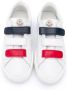 Moncler Enfant touch-strap low-top sneakers White - Thumbnail 3