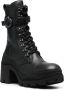 Moncler Envile 80mm leather boots Black - Thumbnail 2