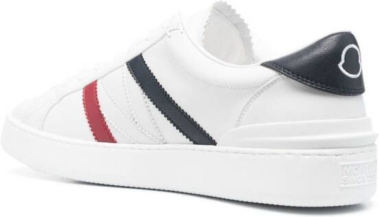 Moncler faux-leather sneakers White