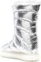 Moncler Gaia Pocket padded laminated boots Silver - Thumbnail 3