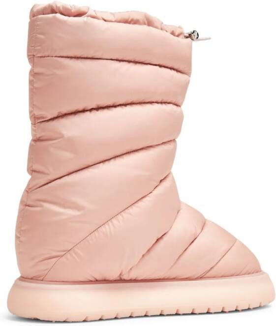 Moncler Gaia Pocket padded snow boots Pink