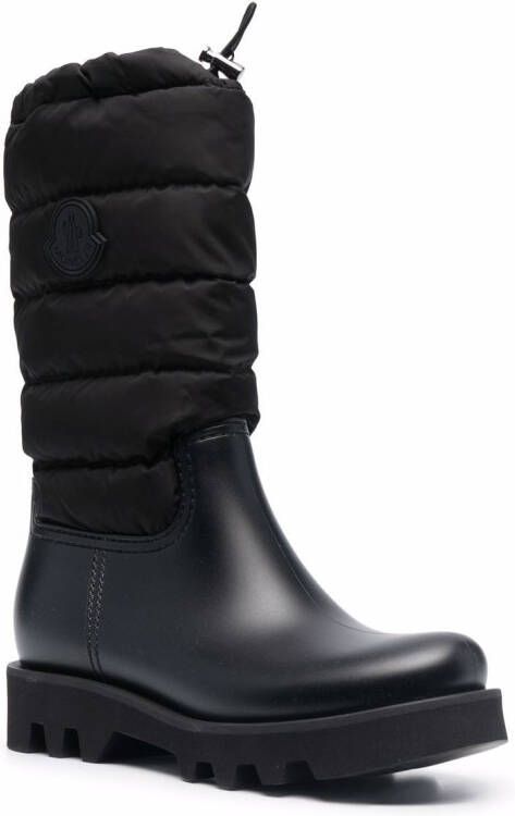 Moncler Ginette padded boots Black