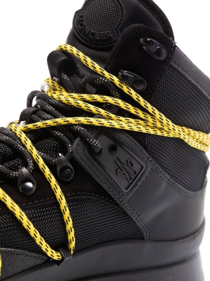 Moncler Glacier lace-up hiking boots Black