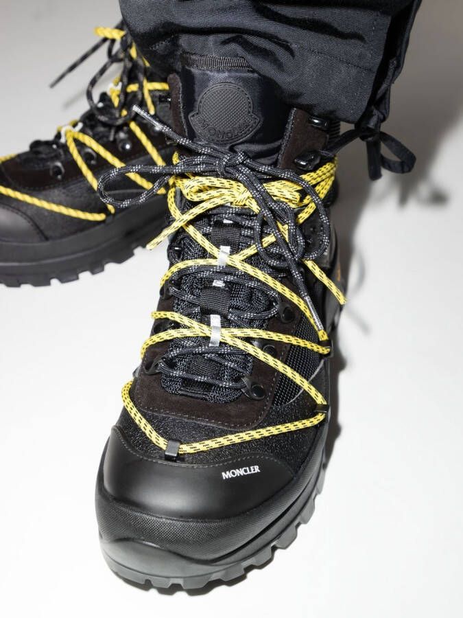 Moncler Glacier lace-up hiking boots Black