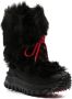 Moncler Grenoble faux-fur mid-calf snow boots Black - Thumbnail 2