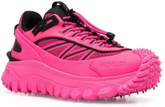 Moncler Grenoble Trailgrip lace-up sneakers Pink