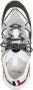 Moncler grosgrain-loop lace-up sneakers White - Thumbnail 4
