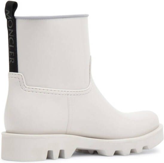 Moncler high-shine finish ankle boots 20H