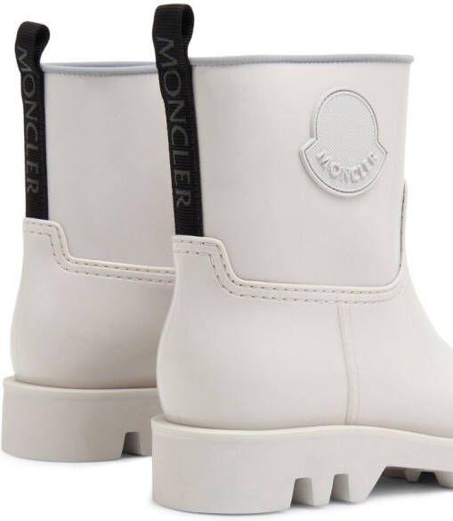 Moncler high-shine finish ankle boots 20H