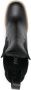 Moncler Isla leather ankle boots Black - Thumbnail 3