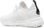 Moncler lace-up leather sneakers White - Thumbnail 3