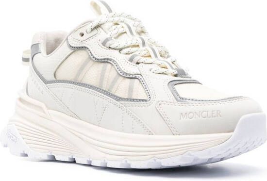 Moncler Lite Runner two-tone sneakers 034 CREME