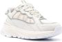 Moncler Lite Runner two-tone sneakers 034 CREME - Thumbnail 2