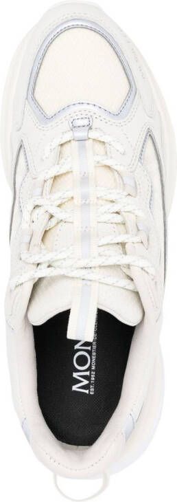Moncler Lite Runner two-tone sneakers 034 CREME
