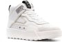 Moncler logo tag high-top sneakers White - Thumbnail 2