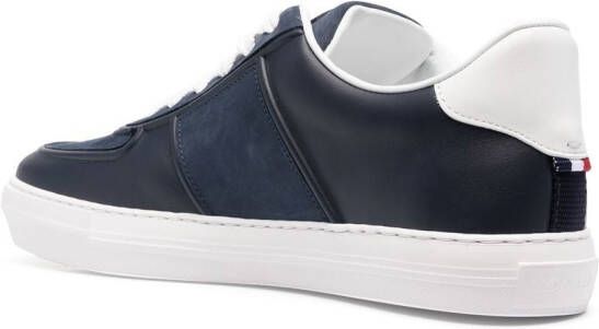 Moncler low-top lace-up sneakers Blue