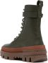 Moncler lug-sole ankle boots Green - Thumbnail 3
