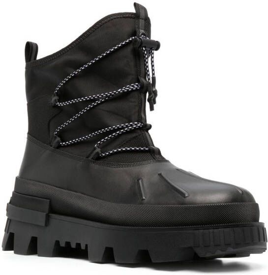 Moncler Mallard Lace-Up boots Black