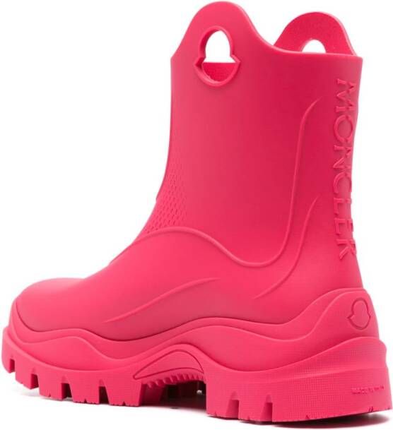 Moncler Misty rain boots Pink