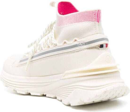 Moncler Monte runner lace-up sneakers Pink
