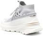 Moncler Monte runner lace-up sneakers Silver - Thumbnail 3