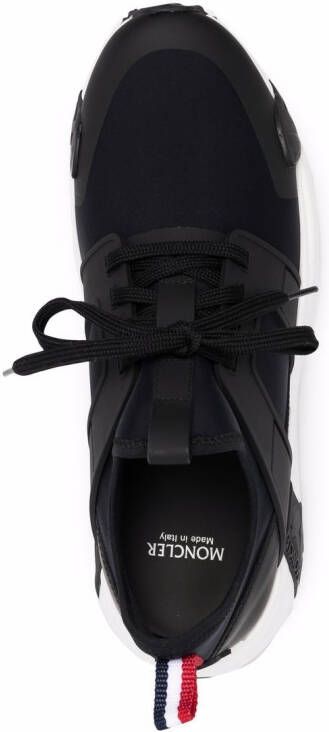 Moncler panelled chunky sneakers Black