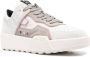 Moncler panelled lace-up sneakers White - Thumbnail 2
