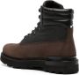 Moncler Peka leather ankle boots Brown - Thumbnail 3