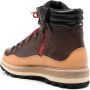 Moncler Peka Trek leather hiking boots Brown - Thumbnail 3