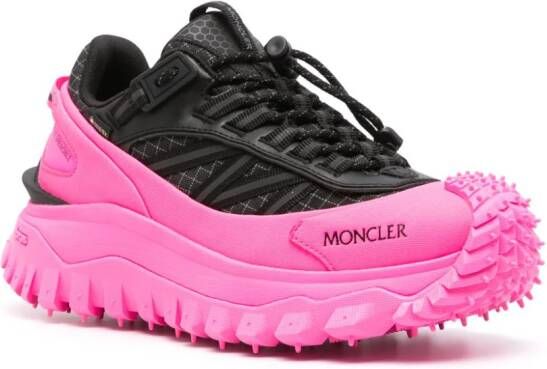 Moncler Trailgrip GTX chunky sneakers Pink