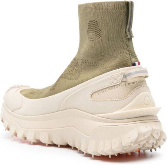 Moncler Trailgrip high-top sneakers Green
