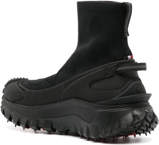 Moncler Trailgrip Knit high-top sneakers Black
