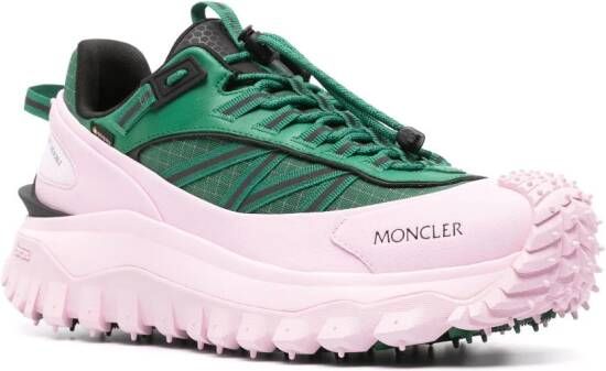 Moncler Trailgrip lace-up sneakers Pink