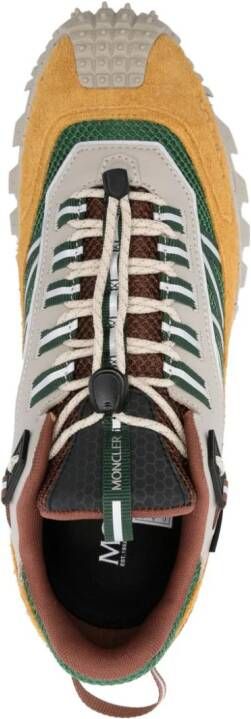 Moncler Trailgrip suede sneakers Green