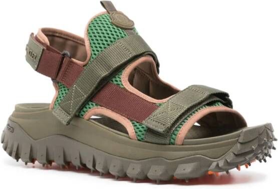 Moncler Trailgrip Vela sandals Green