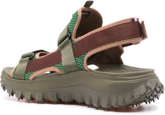 Moncler Trailgrip Vela sandals Green