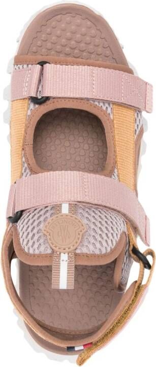 Moncler Trailgrip Vela sandals Pink