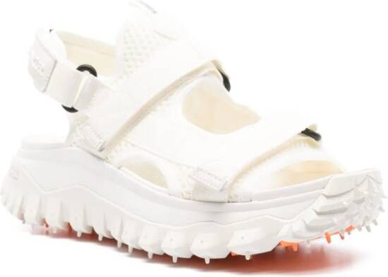 Moncler Trailgrip Vela sandals White