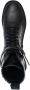 Moncler tweed-panelled mid-calf boots Black - Thumbnail 4