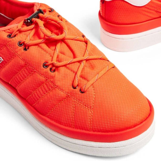 Moncler x Adidas Superstar padded sneakers Orange