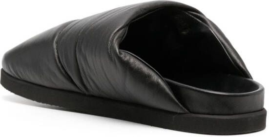 Moncler x JW Anderson Nimbus padded slippers Black