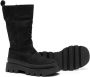 Monnalisa ankle-length ridged-sole boots Black - Thumbnail 2